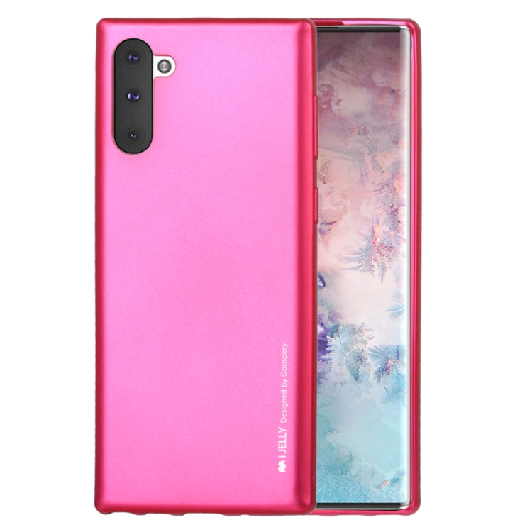 GOOSPERY i-JELLY TPU Shockproof and Scratch Case for Galaxy Note 10