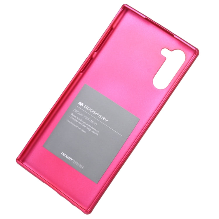 GOOSPERY i-JELLY TPU Shockproof and Scratch Case for Galaxy Note 10