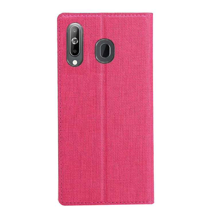 ViLi Texture PU Leather Case for Galaxy A60 ,with Holder & Card Slots & Wallet
