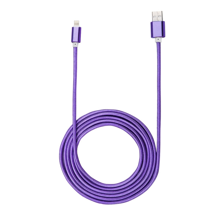 2m Woven Style Metal Head 84 Cores Micro USB to USB 2.0 Data / Charger Cable, For Samsung / Huawei / Xiaomi / Meizu / LG / HTC and Other Smartphones