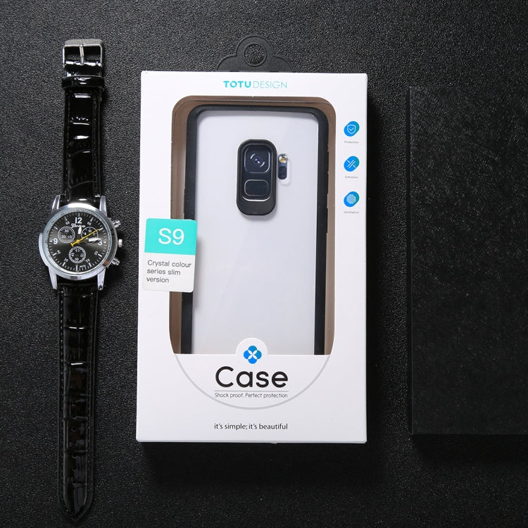 TOTUDESIGN for Galaxy S9 TPU + PC Protective Back Case