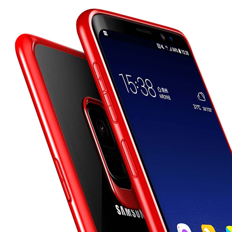 TOTUDESIGN for Galaxy S9 TPU + PC Protective Back Case