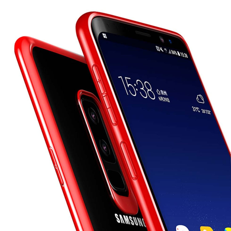 TOTUDESIGN for Galaxy S9+ TPU + PC Protective Back Case