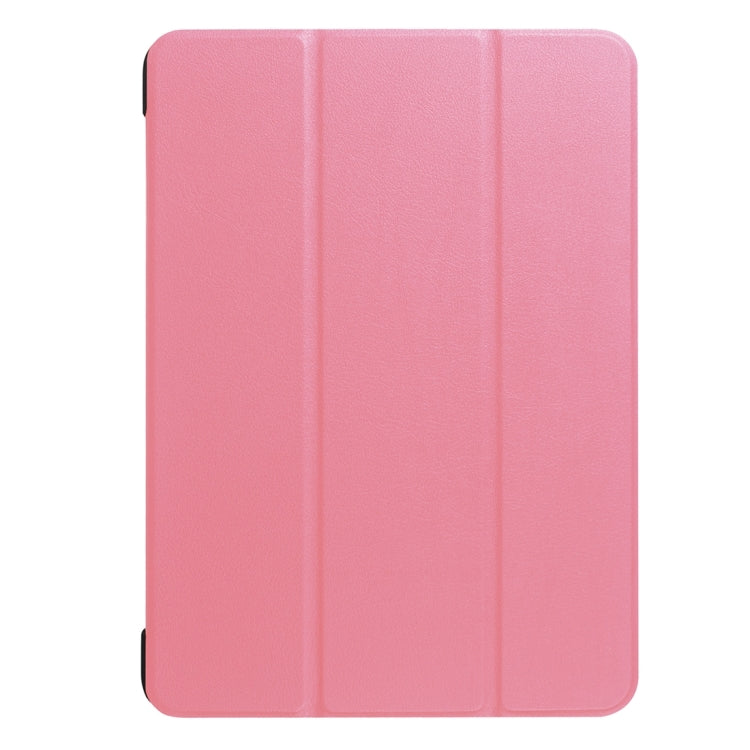 For Galaxy Tab S3 9.7 inch T820 / T825 Custer Texture Horizontal Flip Leather Case with 3-folding Holder