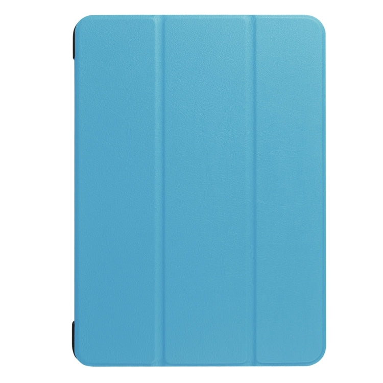 For Galaxy Tab S3 9.7 inch T820 / T825 Custer Texture Horizontal Flip Leather Case with 3-folding Holder