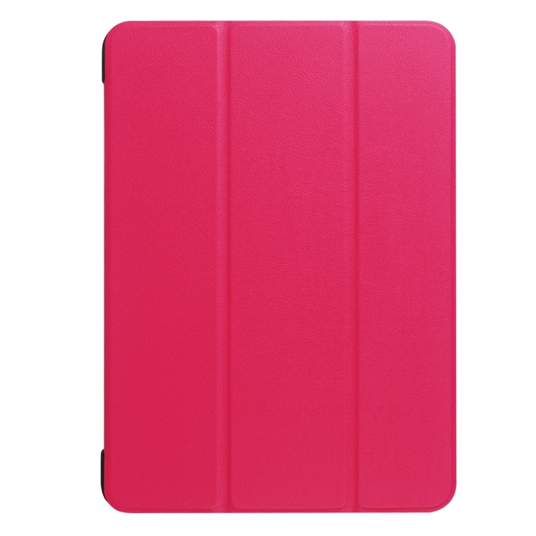 For Galaxy Tab S3 9.7 inch T820 / T825 Custer Texture Horizontal Flip Leather Case with 3-folding Holder