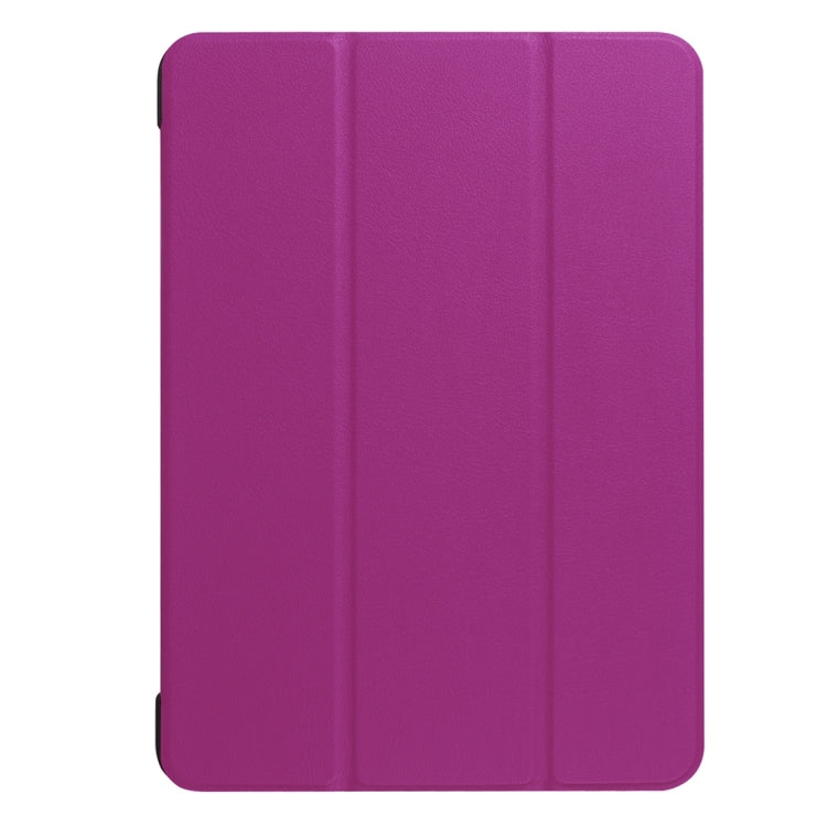 For Galaxy Tab S3 9.7 inch T820 / T825 Custer Texture Horizontal Flip Leather Case with 3-folding Holder