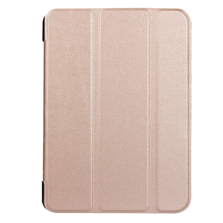 For Galaxy Tab S3 9.7 inch T820 / T825 Custer Texture Horizontal Flip Leather Case with 3-folding Holder