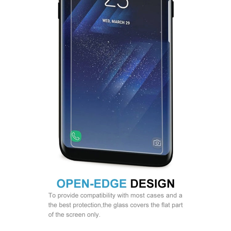 2 PCS for Galaxy S8 0.26mm 9H Surface Hardness Explosion-proof Non-full Screen Tempered Glass Screen Film