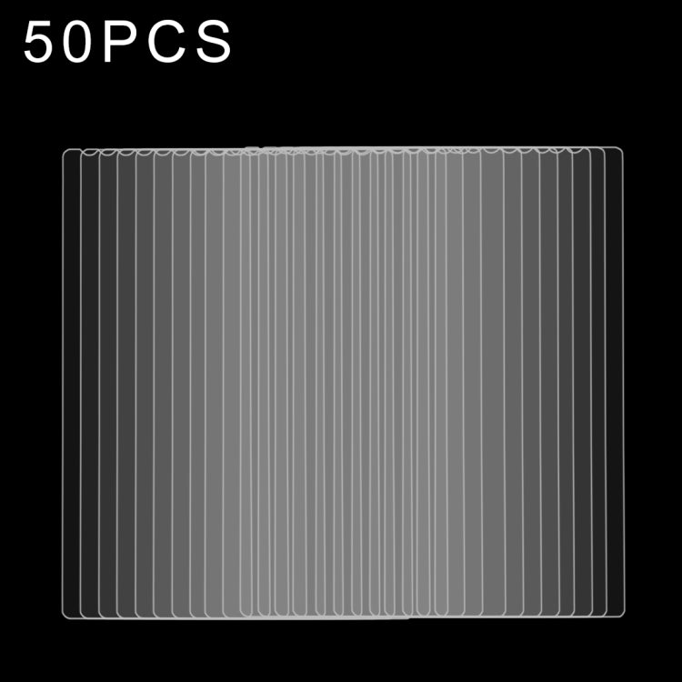 50 PCS for Galaxy S8 0.26mm 9H Surface Hardness Explosion-proof Non-full Screen Tempered Glass Screen Film