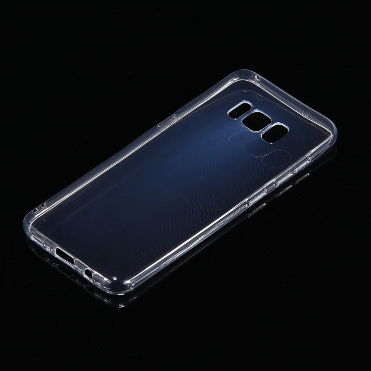 For Galaxy S8 0.75mm Ultra-thin Transparent TPU Protective Case(Transparent)