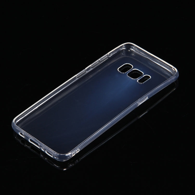 For Galaxy S8 + / G9550 0.75mm Ultra-thin Transparent TPU Protective Case(Transparent)