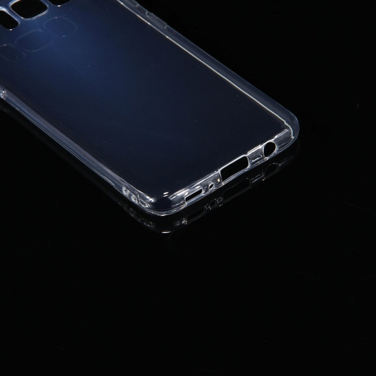 For Galaxy S8 + / G9550 0.75mm Ultra-thin Transparent TPU Protective Case(Transparent)