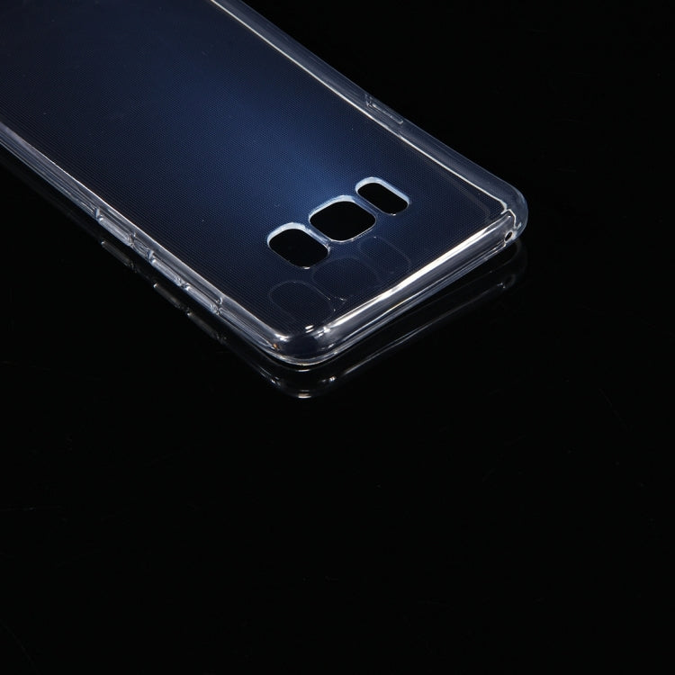 For Galaxy S8 + / G9550 0.75mm Ultra-thin Transparent TPU Protective Case(Transparent)