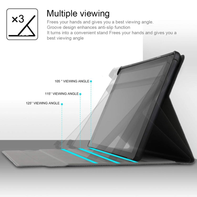 Ultra-thin Detachable Magnetic Bluetooth Keyboard Leather Tablet Case for Galaxy Tab A 8.0 2019 P200 / P205, with Holder