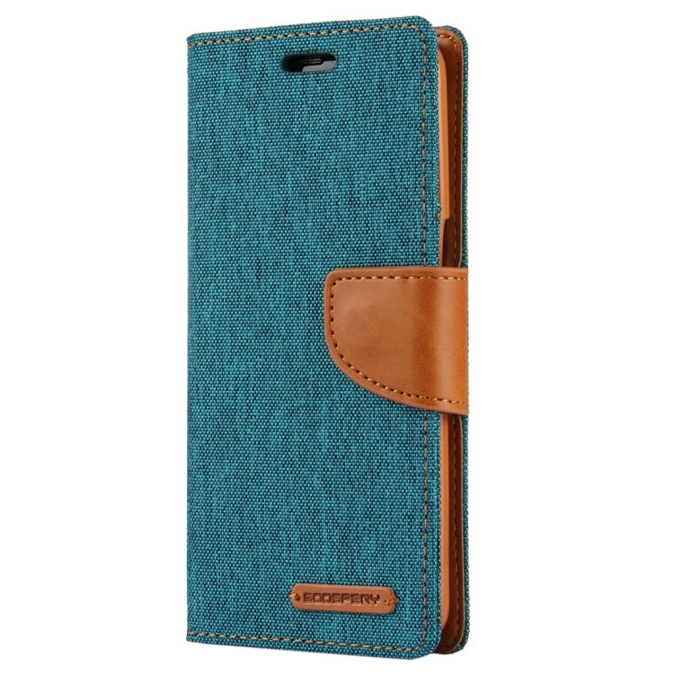 GOOSPERY CANVAS DIARY for Galaxy S8 Canvas Texture Horizontal Flip Leather Case with Card Slots & Wallet & Holder