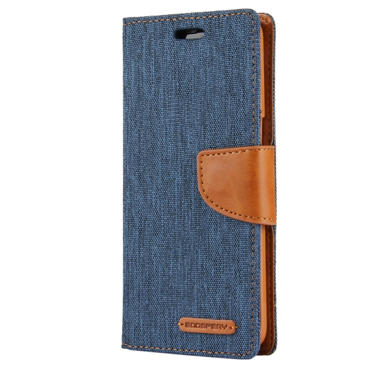 GOOSPERY CANVAS DIARY for Samsung  Galaxy S8+ / G9550 Canvas Texture Horizontal Flip Leather Case with Card Slots & Wallet & Holder