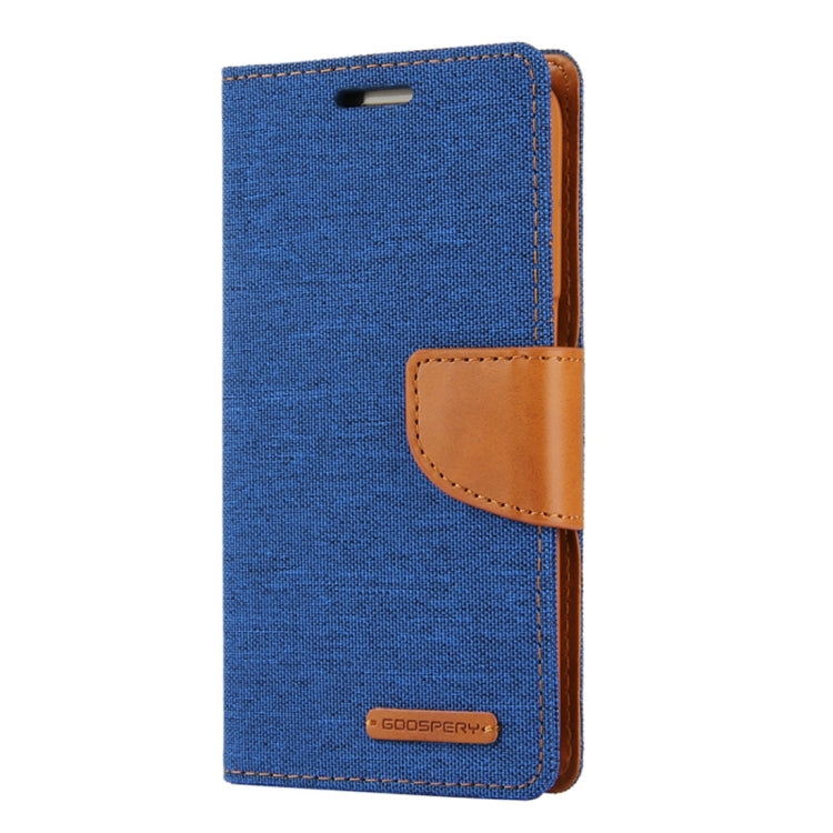 GOOSPERY CANVAS DIARY for Samsung  Galaxy S7 Canvas Texture Horizontal Flip Leather Case with Card Slots & Wallet & Holder