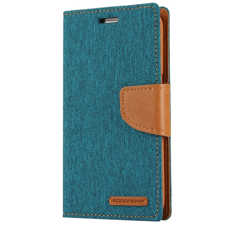 GOOSPERY CANVAS DIARY for Samsung  Galaxy S7 Canvas Texture Horizontal Flip Leather Case with Card Slots & Wallet & Holder