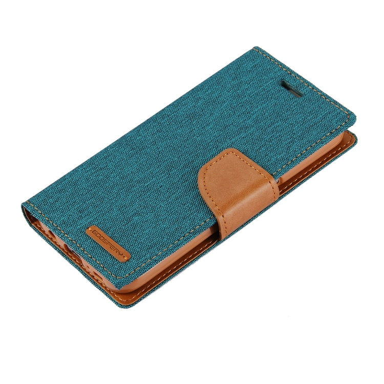 GOOSPERY CANVAS DIARY for Samsung  Galaxy S7 Canvas Texture Horizontal Flip Leather Case with Card Slots & Wallet & Holder