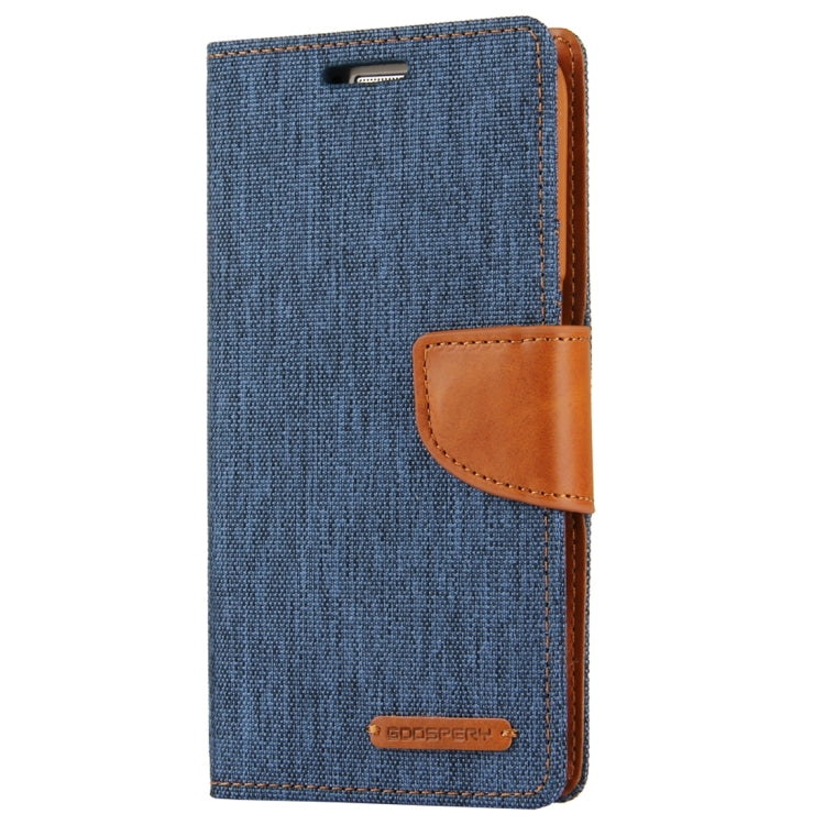 GOOSPERY CANVAS DIARY for Samsung  Galaxy S7 Canvas Texture Horizontal Flip Leather Case with Card Slots & Wallet & Holder