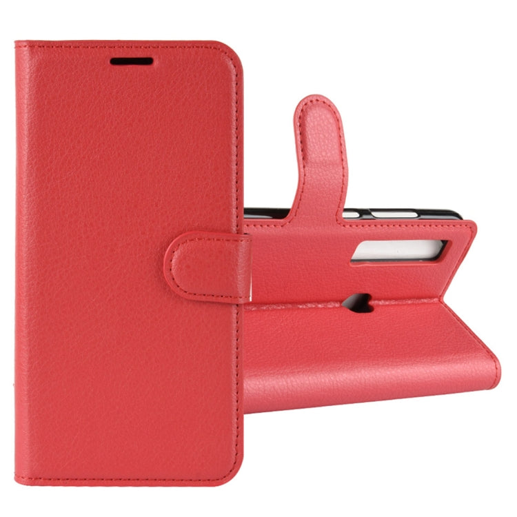 Litchi Texture Horizontal Flip Leather Case for Galaxy A9 (2018) / A9s, with Holder & Card Slots & Wallet