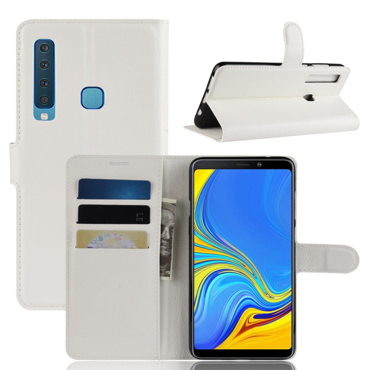 Litchi Texture Horizontal Flip Leather Case for Galaxy A9 (2018) / A9s, with Holder & Card Slots & Wallet
