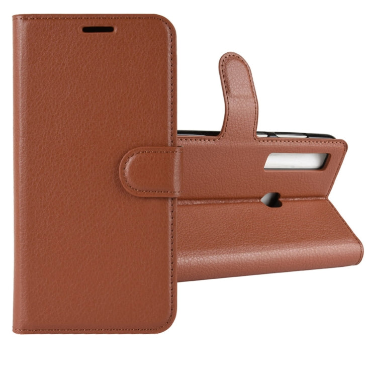 Litchi Texture Horizontal Flip Leather Case for Galaxy A9 (2018) / A9s, with Holder & Card Slots & Wallet