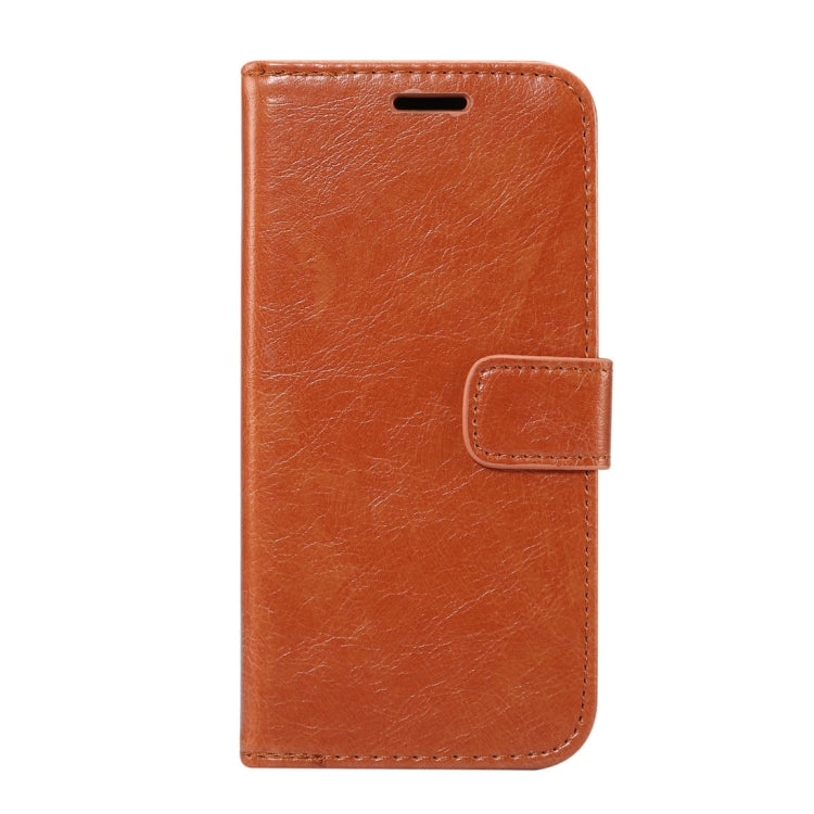 For Galaxy A8+ (2018) Crazy Horse Texcture PU + TPU Horizontal Flip Leather Case with Holder & Card Slots & Wallet & Photo Frame