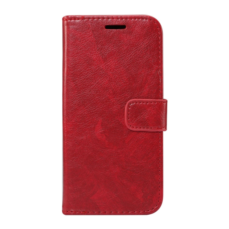 For Galaxy A8 (2018) Crazy Horse Texcture PU + TPU Horizontal Flip Leather Case with Holder & Card Slots & Wallet & Photo Frame