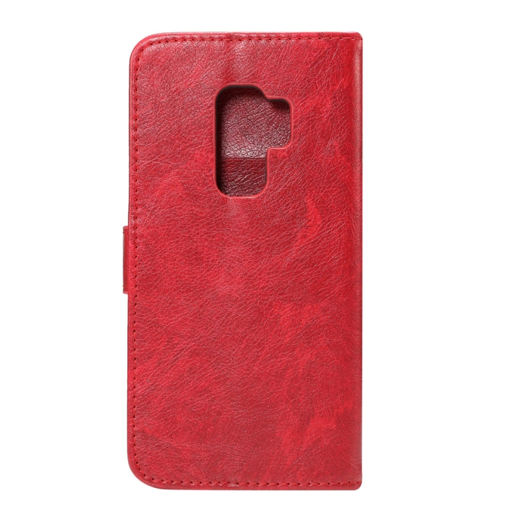 For Galaxy S9+ Crazy Horse Texcture PU + TPU Horizontal Flip Leather Case with Holder & Card Slots & Wallet & Photo Frame