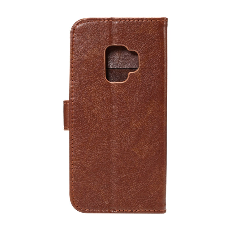 For Galaxy S9 Crazy Horse Texcture PU + TPU Horizontal Flip Leather Case with Holder & Card Slots & Wallet & Photo Frame