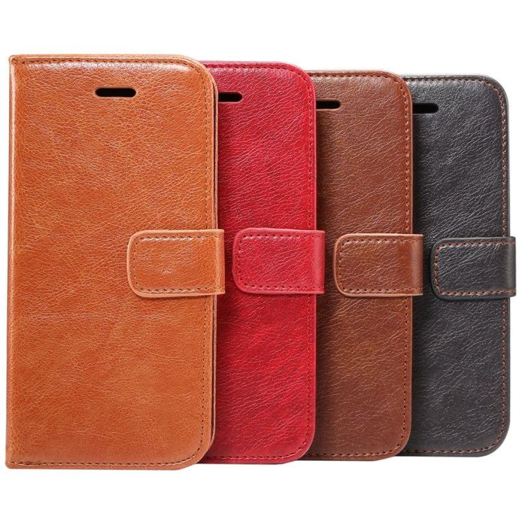 For Galaxy S9 Crazy Horse Texcture PU + TPU Horizontal Flip Leather Case with Holder & Card Slots & Wallet & Photo Frame
