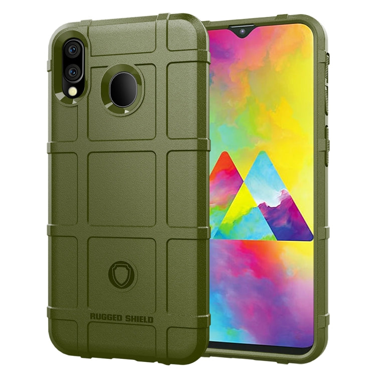 Shockproof Rugged  Shield Full Coverage Protective Silicone Case for Galaxy M20