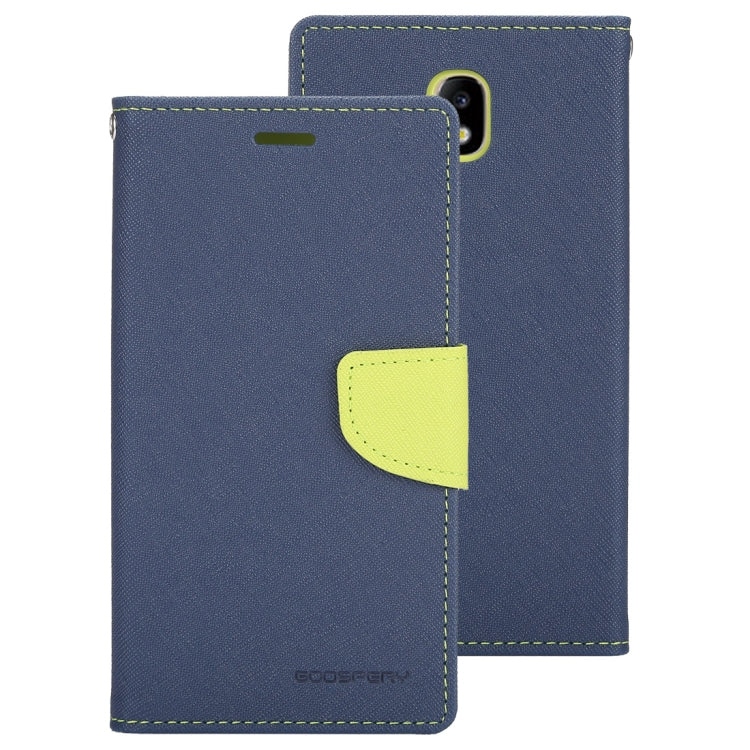 GOOSPERY FANCY DIARY Horizontal Flip PU Leather Case for Galaxy J7 (2017) (EU Version), with Card Slots & Holder