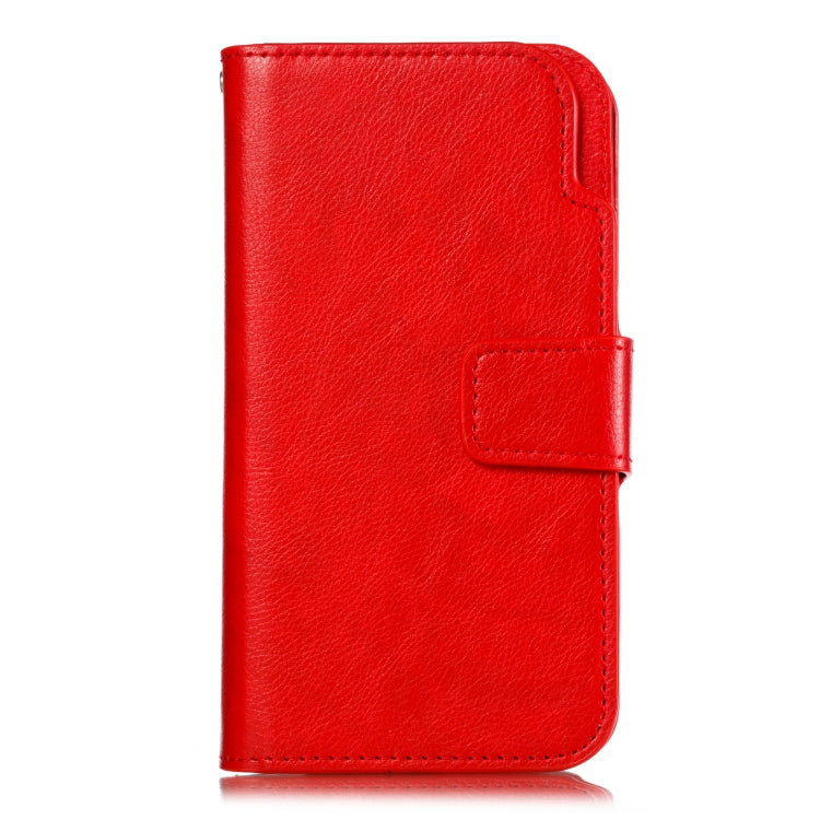 Litchi Texture Horizontal Flip Leather Case for Galaxy J330, with Holder & Nine Card Slots & Wallet