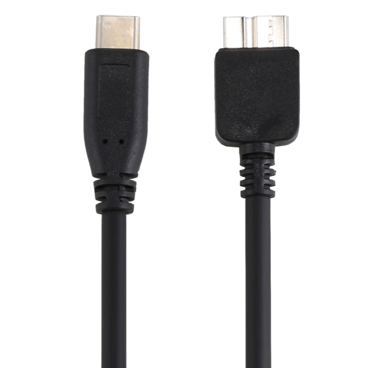 Micro-B Male to USB-C / Type-C Male Data / Charger Cable, Total Length: about 30cm, For Galaxy S8 & S8 + / LG G6 / Huawei P10 & P10 Plus / Xiaomi Mi 6 & Max 2 and other Smartphones