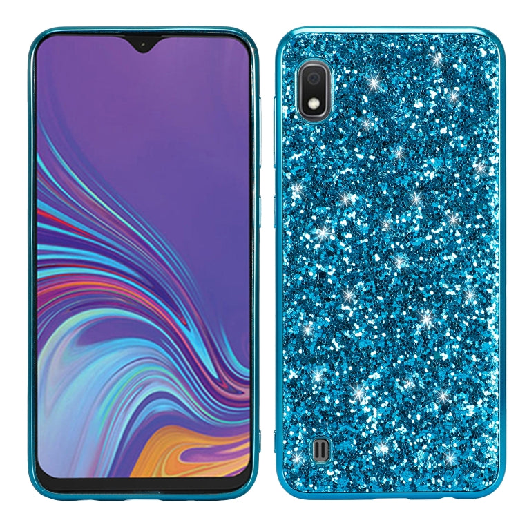 Glittery Powder Shockproof TPU Case for Galaxy A10