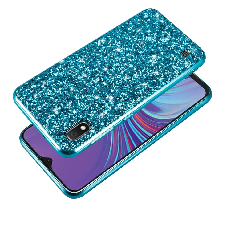 Glittery Powder Shockproof TPU Case for Galaxy A10