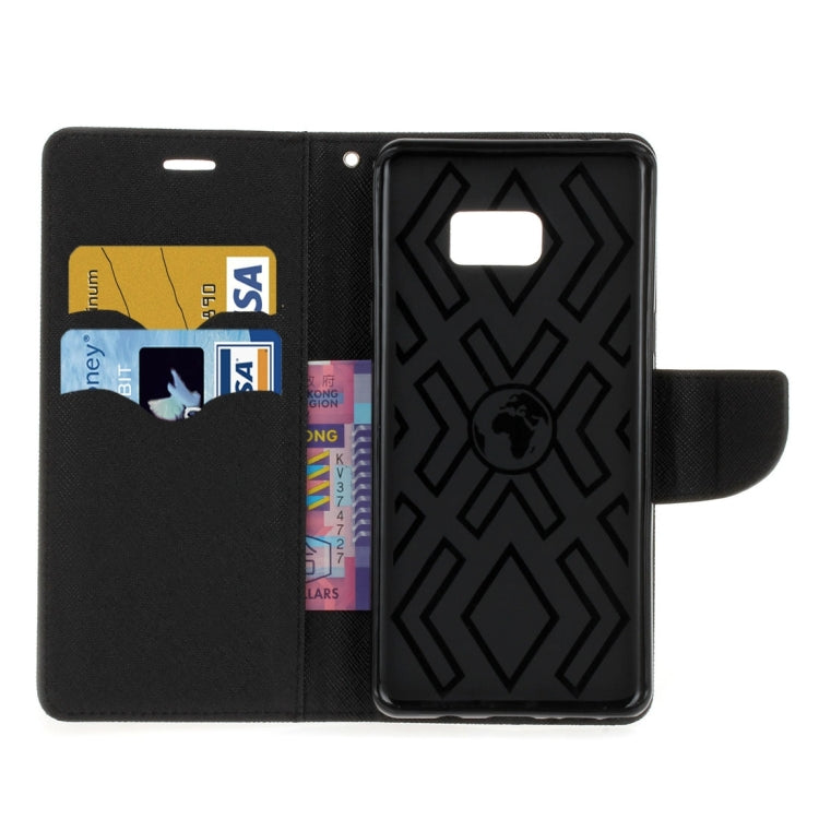 For Galaxy S8 + / G9550 Cross Texture Leather Case with Card Slots & Holder & Wallet