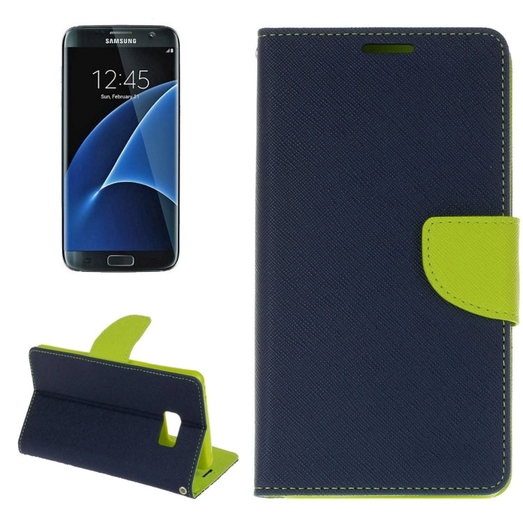 For Galaxy S8 + / G9550 Cross Texture Leather Case with Card Slots & Holder & Wallet