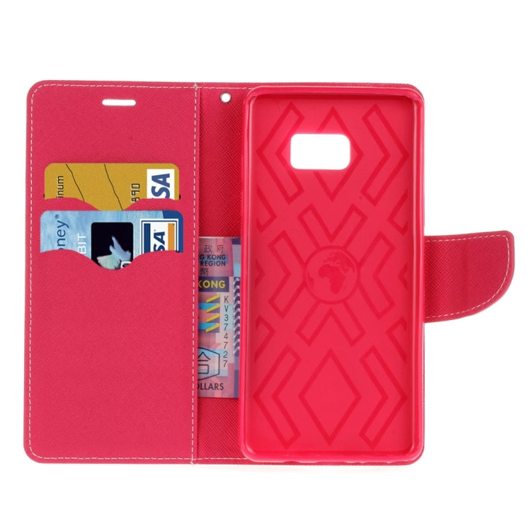 For Galaxy S8 + / G9550 Cross Texture Leather Case with Card Slots & Holder & Wallet