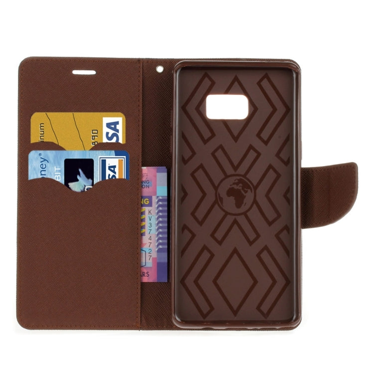 For Galaxy S8 + / G9550 Cross Texture Leather Case with Card Slots & Holder & Wallet