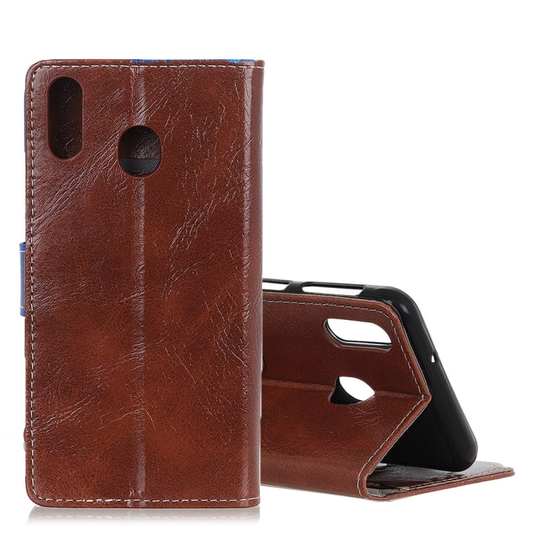 Retro Crazy Horse Texture Horizontal Flip Leather Case for Galaxy A20 / A30, with Holder & Card Slots & Photo Frame