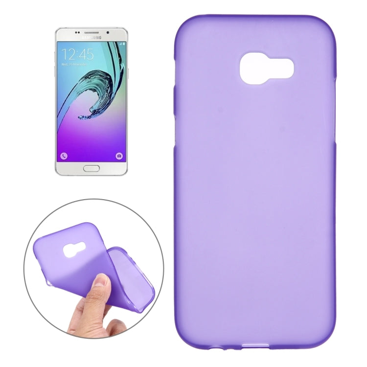 For Galaxy A5 (2017) / A520 Frosted Soft TPU Protective Case