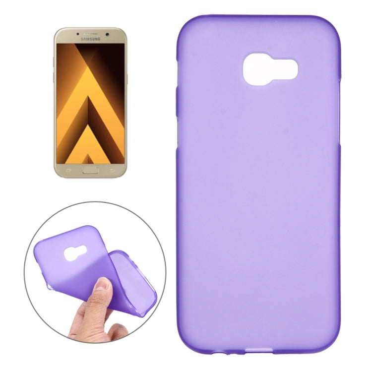 For Galaxy A3 (2017) / A320 Frosted Soft TPU Protective Case
