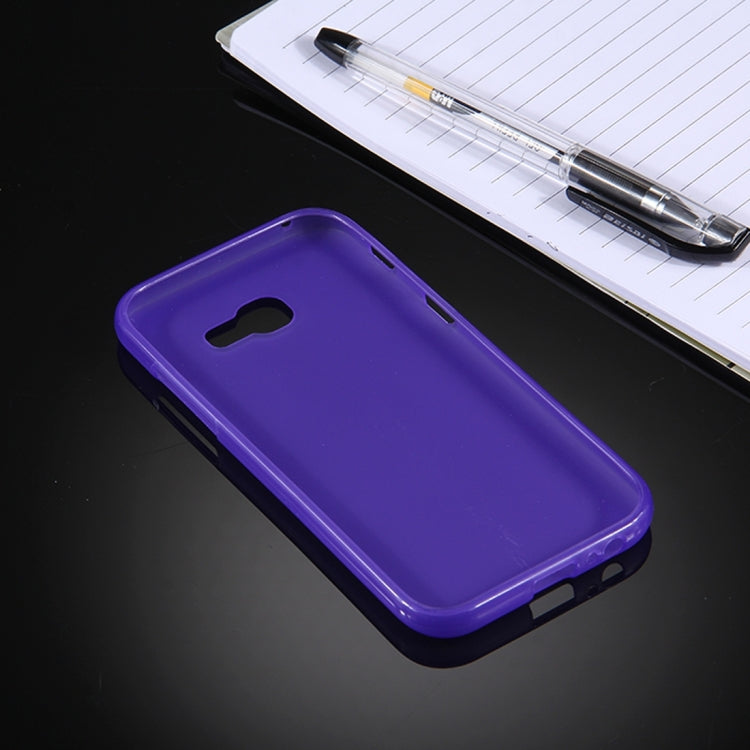 For Galaxy A3 (2017) / A320 Frosted Soft TPU Protective Case