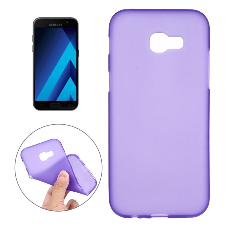 For Galaxy A7 (2017) / A720 Frosted Soft TPU Protective Case
