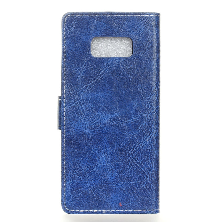 Retro Crazy Horse Texture Horizontal Flip Leather Case fore Galaxy S10e, with Holder & Card Slots & Photo Frame