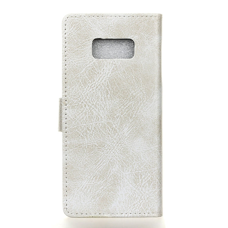 Retro Crazy Horse Texture Horizontal Flip Leather Case fore Galaxy S10e, with Holder & Card Slots & Photo Frame